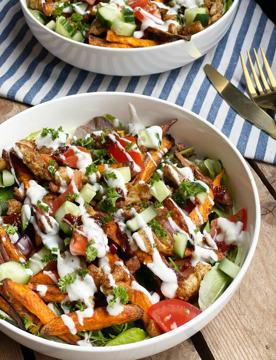 Vegan kapsalon